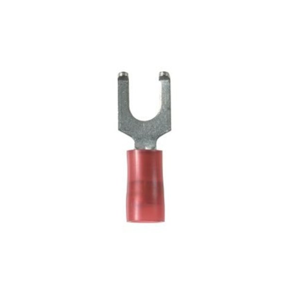 Panduit Flanged Fork Terminal, nylon insulated, 22 -, PN18-10FF-M, PK 1000 PN18-10FF-M